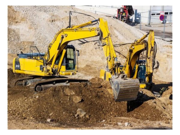 Bagger Baggerarbeiten
