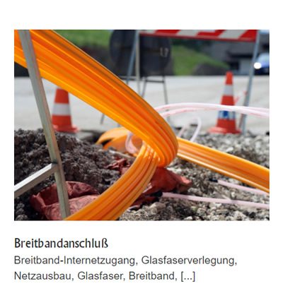 Breitbandanschluss Glasfaserkabel verlegen in 74226 Nordheim