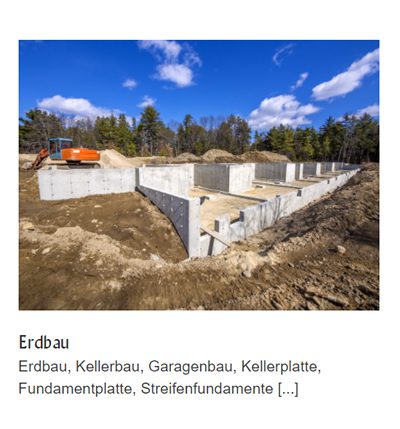 Erdbau Unternehmen für  Nordheim