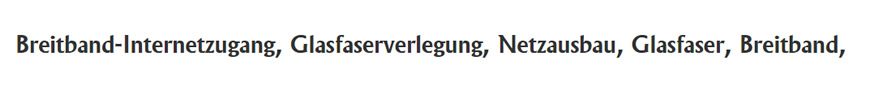 Glasfaserkabel Verlegung bei  Nordheim