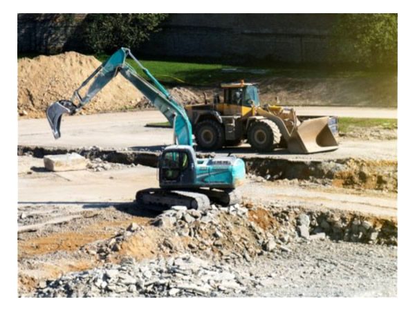 Grubenaushub Baggerarbeiten Tiefbau bei 74226 Nordheim